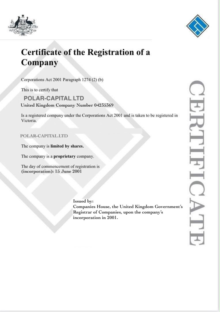Official Physical Certificate